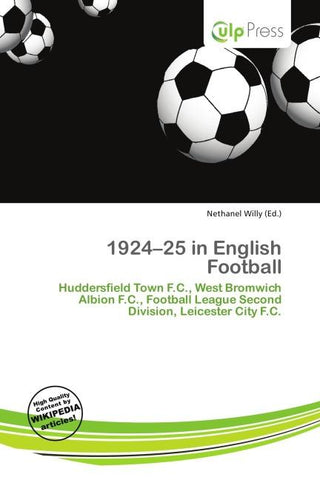 1924-25 in English Football