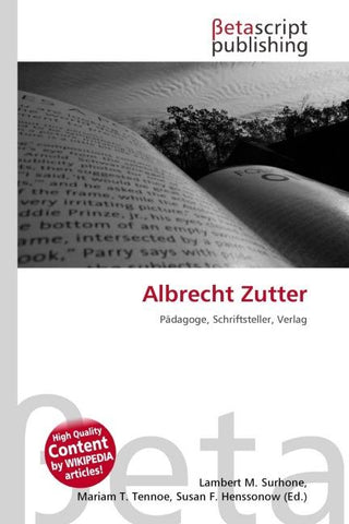 Albrecht Zutter