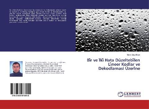Bi¿r ve I¿ki¿ Hata Düzeltebi¿len Li¿neer Kodlar ve Dekodlamasi Üzeri¿ne