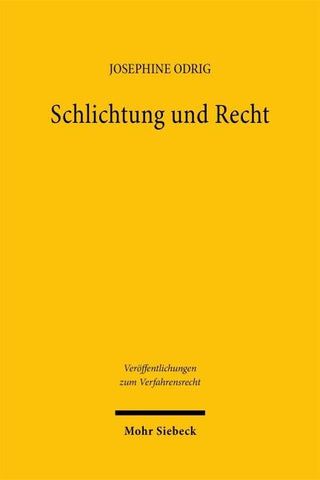 Schlichtung und Recht