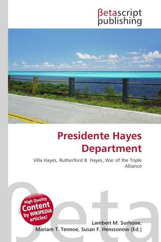 Presidente Hayes Department