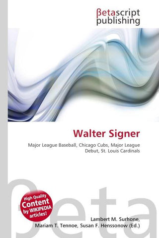 Walter Signer