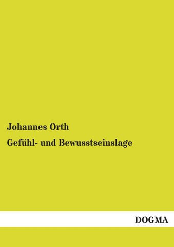Gefühl- und Bewusstseinslage