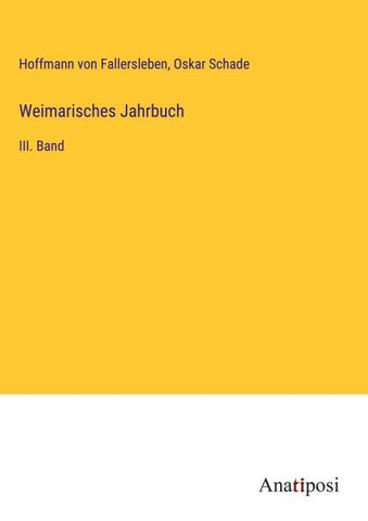 Weimarisches Jahrbuch