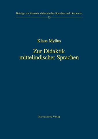 Zur Didaktik mittelindischer Sprachen