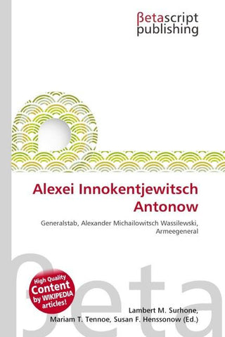 Alexei Innokentjewitsch Antonow