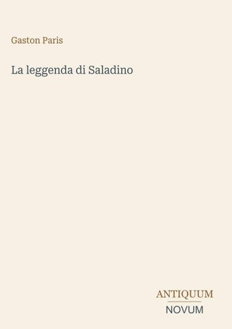La leggenda di Saladino