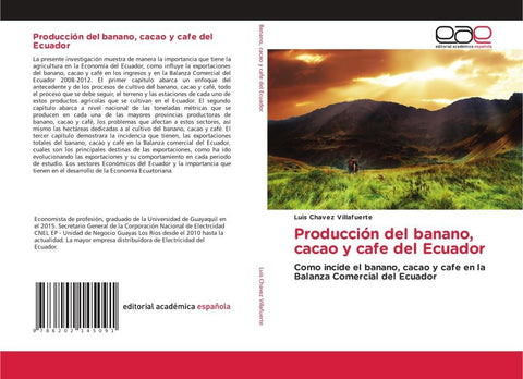Producción del banano, cacao y cafe del Ecuador