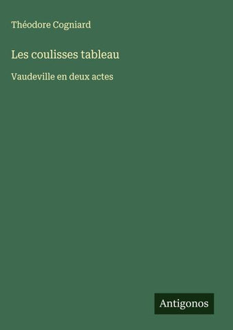 Les coulisses tableau