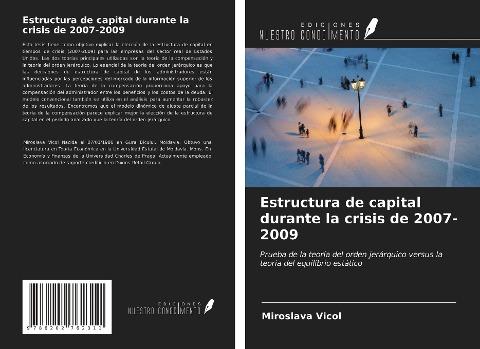 Estructura de capital durante la crisis de 2007-2009