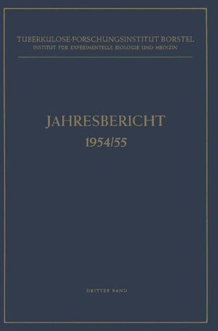 Jahresbericht 1954/55