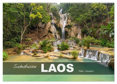 Südostasien - Laos (Wandkalender 2026 DIN A2 quer), CALVENDO Monatskalender