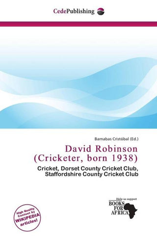 David Robinson (Cricketer, born 1938)