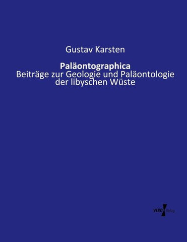 Paläontographica