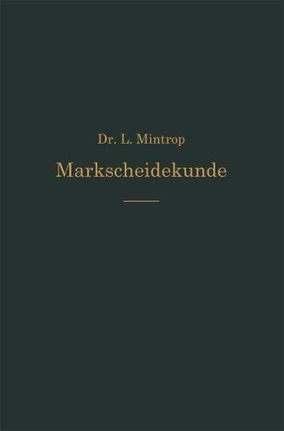 Einführung in die Markscheidekunde