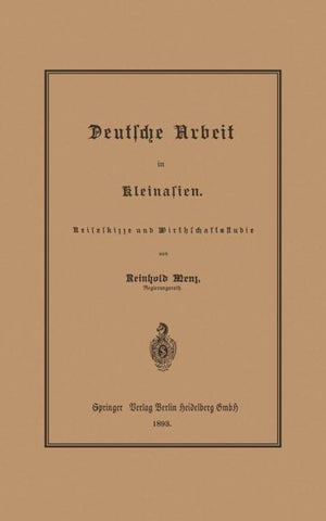 Deutsche Arbeit in Kleinasien