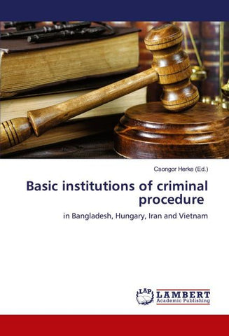 Basic institutions of criminal procedure