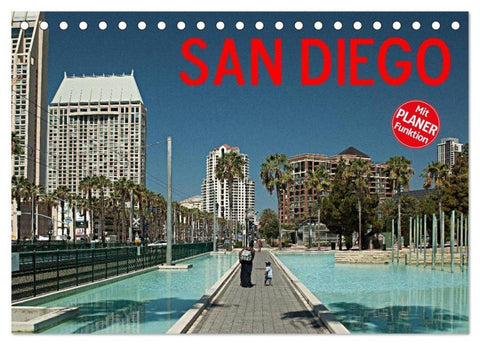 San Diego (Tischkalender 2026 DIN A5 quer), CALVENDO Monatskalender