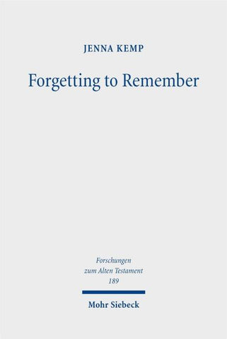 Forgetting to Remember