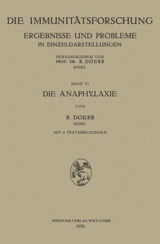 Die Anaphylaxie