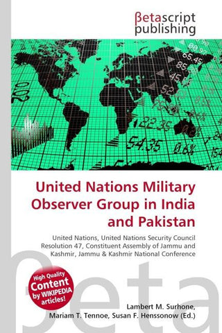 United Nations Military Observer Group in India and Pakistan