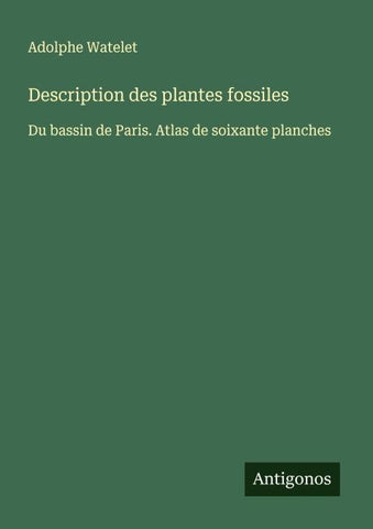 Description des plantes fossiles