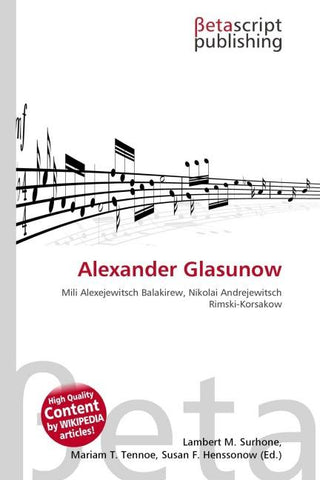 Alexander Glasunow