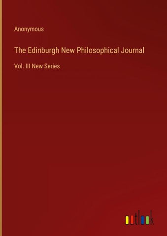 The Edinburgh New Philosophical Journal