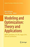 Modeling and Optimization: Theory and Applications