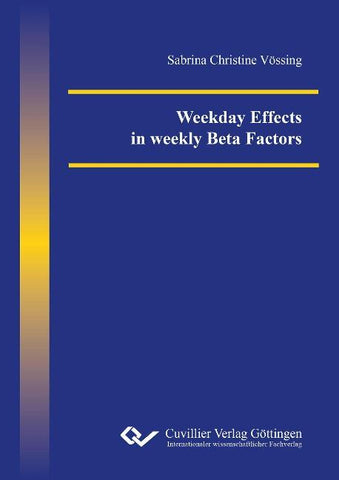 Weekday Effects in weekly Beta Factors