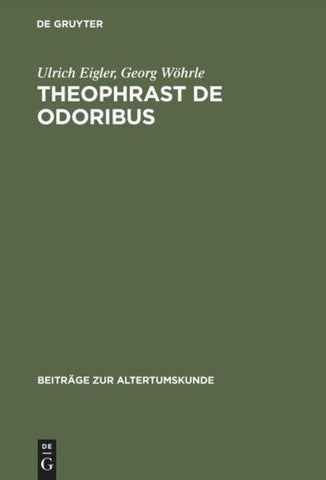 Theophrast De odoribus