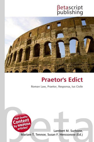 Praetor's Edict