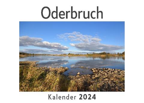 Oderbruch (Wandkalender 2024, Kalender DIN A4 quer, Monatskalender im Querformat mit Kalendarium, Das perfekte Geschenk)