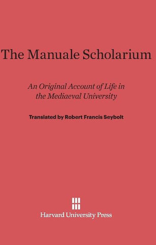 The Manuale Scholarium