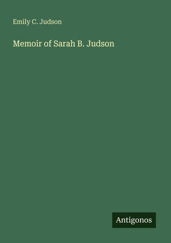 Memoir of Sarah B. Judson