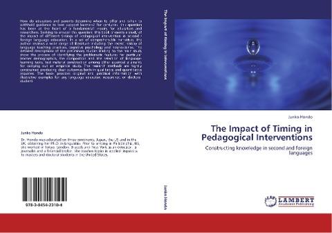The Impact of Timing in Pedagogical Interventions