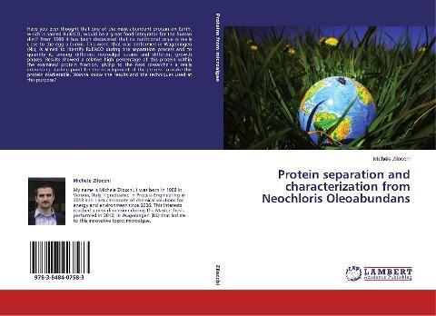 Protein separation and characterization from Neochloris Oleoabundans