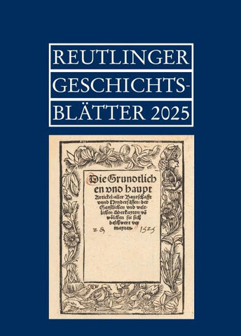 Reutlinger Geschichtsblätter