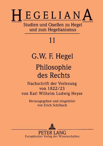 Philosophie des Rechts