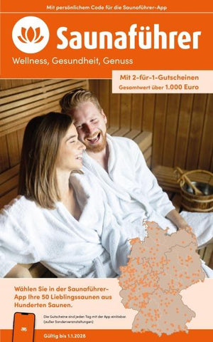 Saunaführer 2026/2027 - Wellness, Gesundheit, Genuss