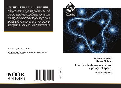 The Resolvableness in ideal topological space