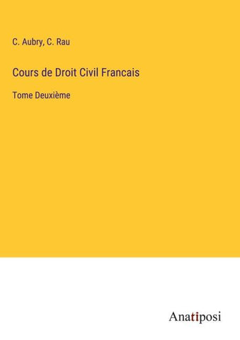 Cours de Droit Civil Francais