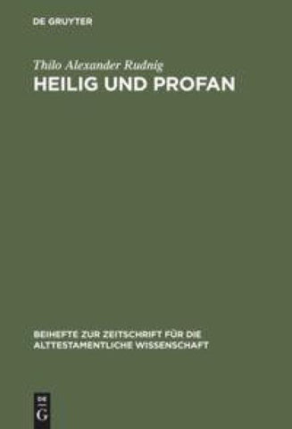 Heilig und Profan