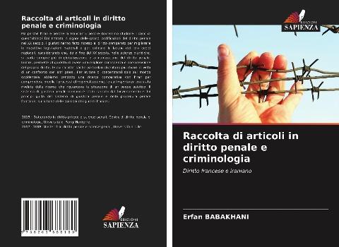 Raccolta di articoli in diritto penale e criminologia