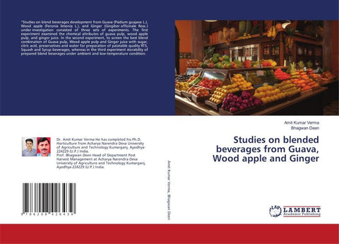 Studies on blended beverages from Guava, Wood apple and Ginger