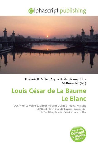 Louis César de La Baume Le Blanc