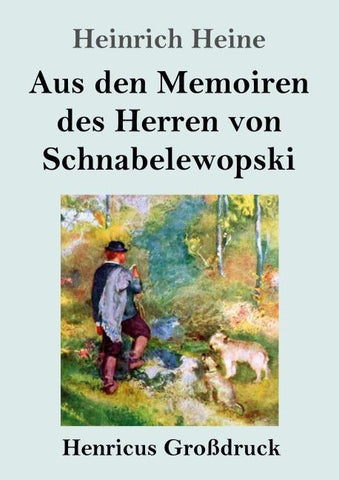 Aus den Memoiren des Herren von Schnabelewopski (Großdruck)
