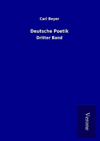 Deutsche Poetik