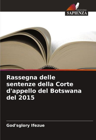 Rassegna delle sentenze della Corte d'appello del Botswana del 2015
