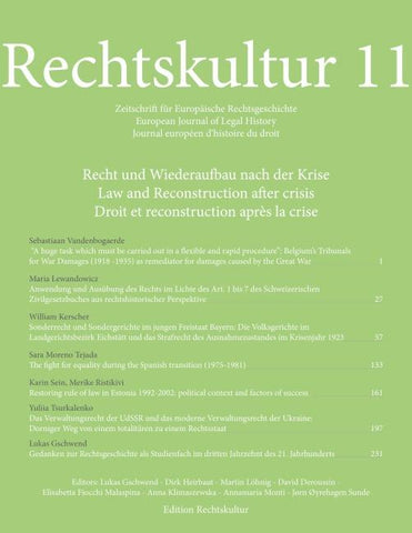 Rechtskultur 11